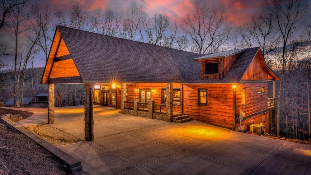 Villa Luxe Mountain Retreat Blue Ridge Exterior foto