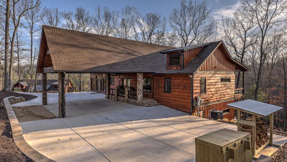 Villa Luxe Mountain Retreat Blue Ridge Exterior foto