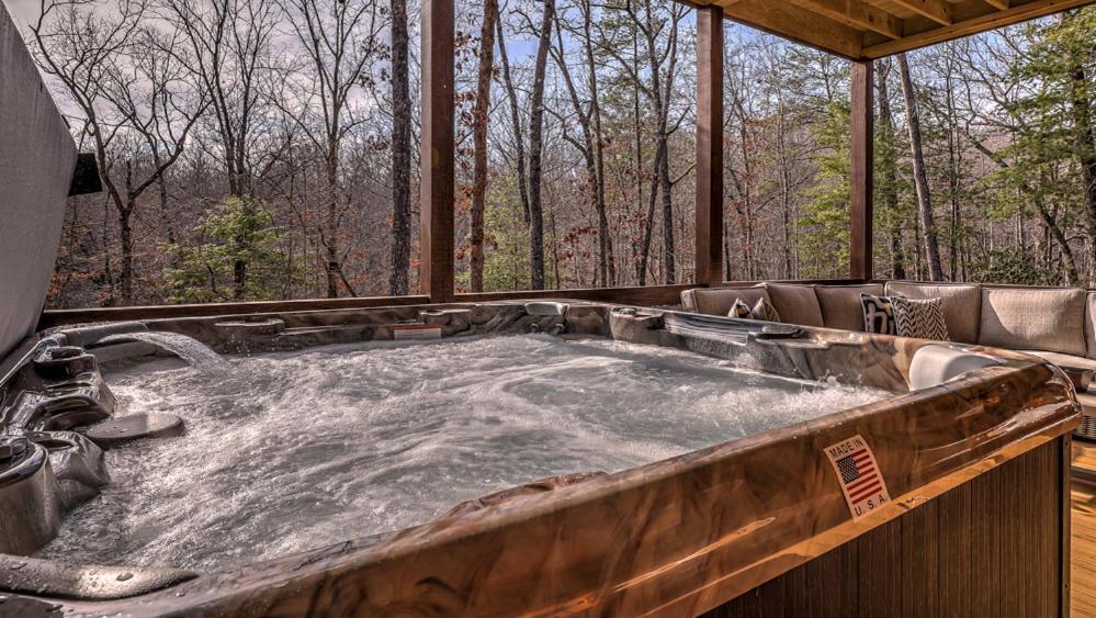 Villa Luxe Mountain Retreat Blue Ridge Exterior foto