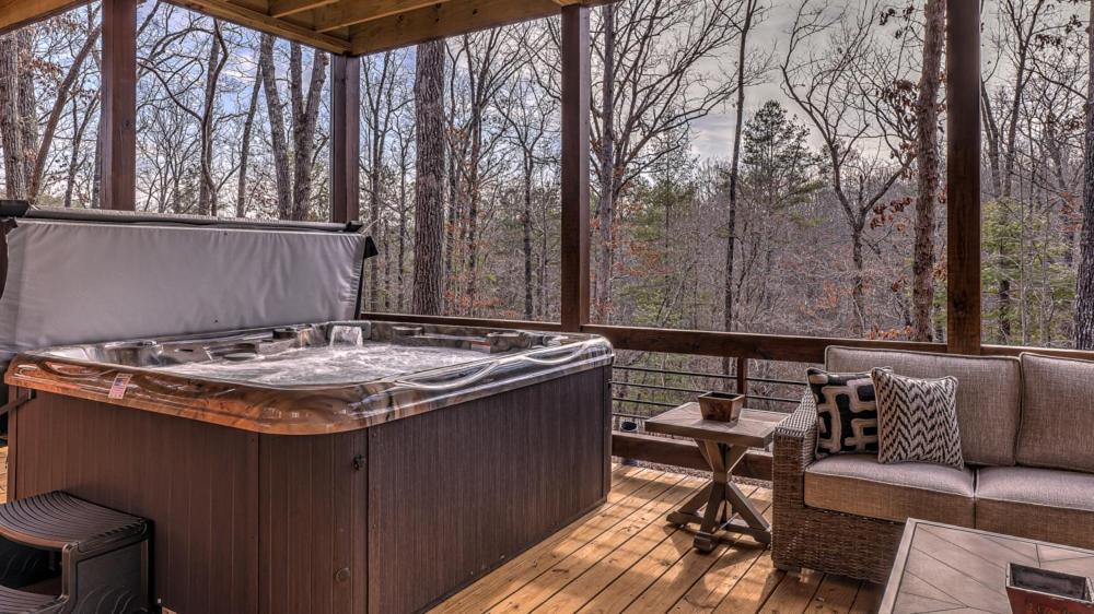 Villa Luxe Mountain Retreat Blue Ridge Exterior foto