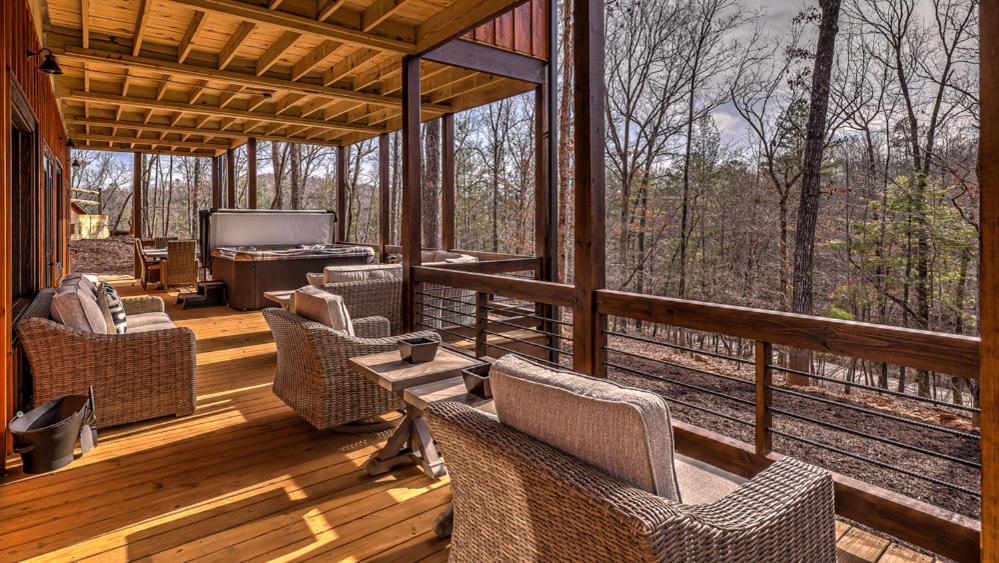 Villa Luxe Mountain Retreat Blue Ridge Exterior foto