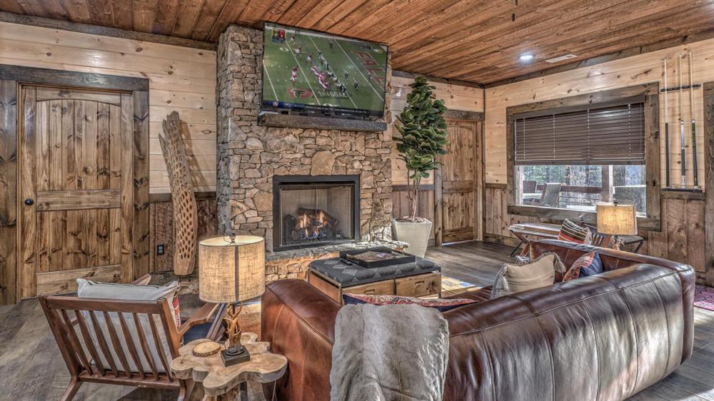 Villa Luxe Mountain Retreat Blue Ridge Exterior foto