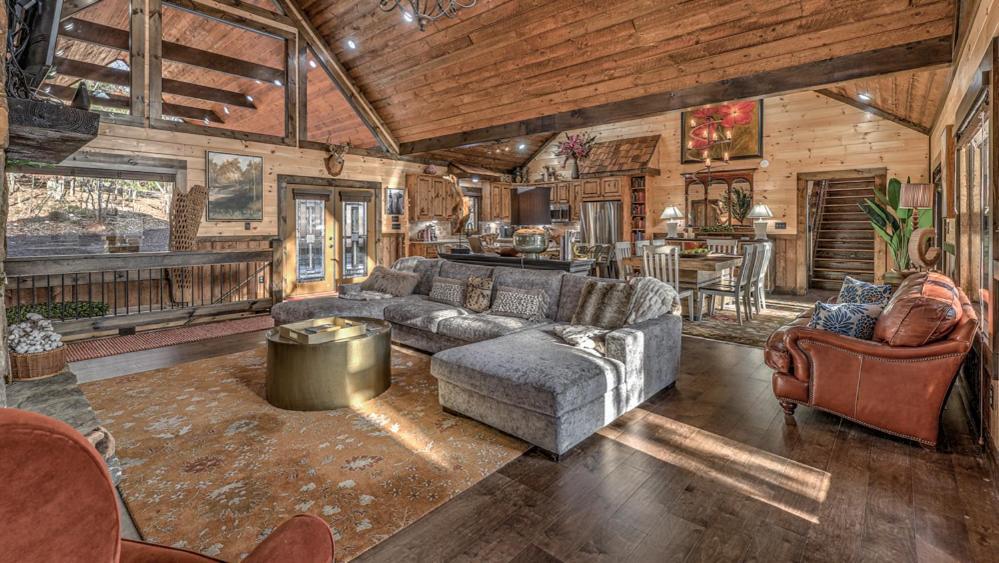 Villa Luxe Mountain Retreat Blue Ridge Exterior foto