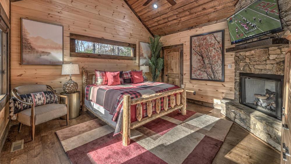Villa Luxe Mountain Retreat Blue Ridge Exterior foto