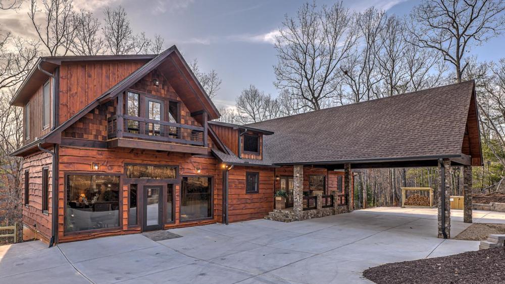 Villa Luxe Mountain Retreat Blue Ridge Exterior foto