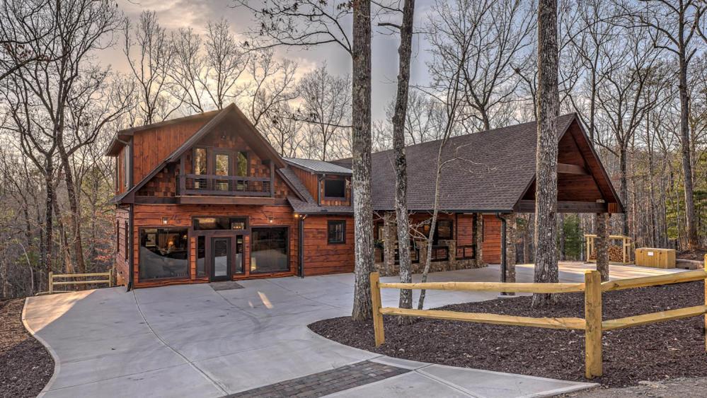 Villa Luxe Mountain Retreat Blue Ridge Exterior foto